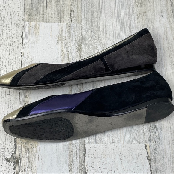 DVF leather and suede flat - 8M - Picture 6 of 7